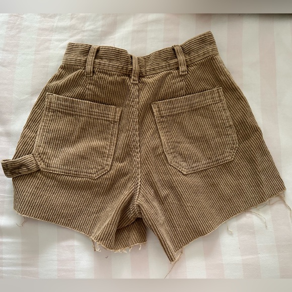 pacsun tan corduroy shorts - Picture 2 of 3